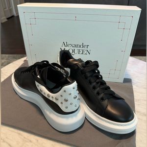 Alexander McQueen Men’s Embellished Sneaker              Size 43